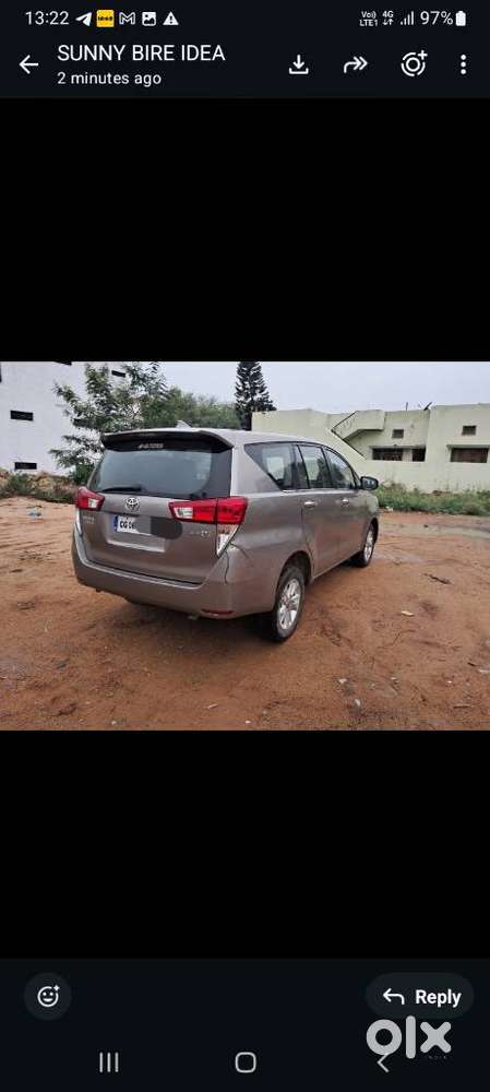 Toyota Innova Crysta 2.4 Vx Mt 8s, 2017, Diesel