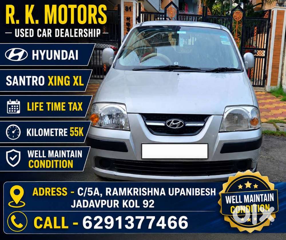 Hyundai Santro Xing Xl Erlx Euro Iii, 2007, Petrol