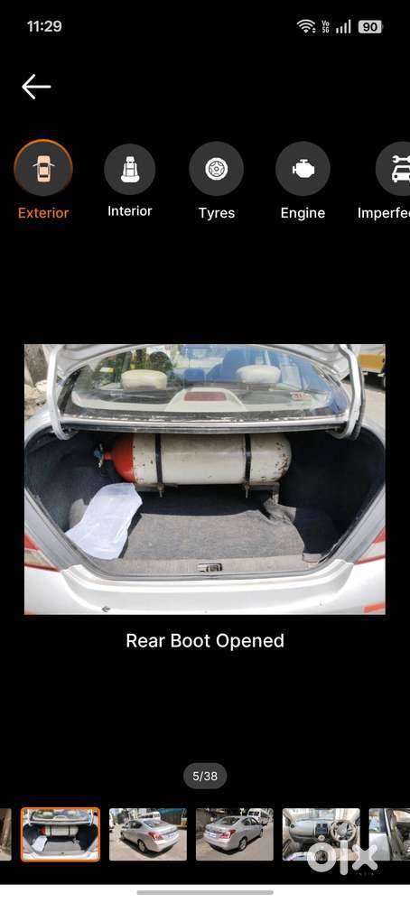Well-maintained, Spacious Cng Car With Premium Woodman Smart Infotainm