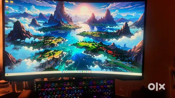 PC with Ryzen CPU and Nvidia GPU and 2k LG monitor.
