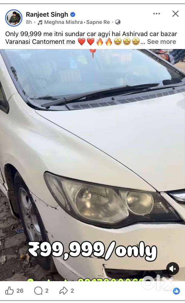 Honda Civic 1.8 V At Elegance, 2008, Cng & Hybrids