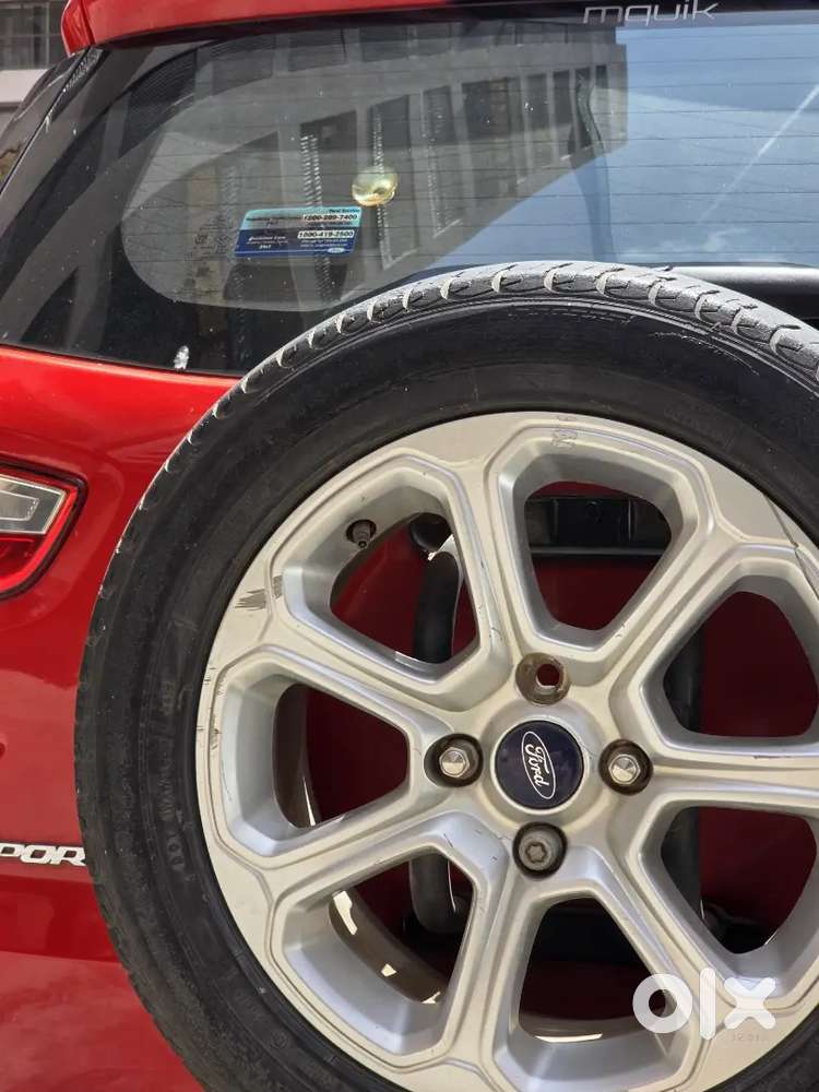 Ford Ecosport Titanium+ Automatic  Single Owner  Race Red Colour