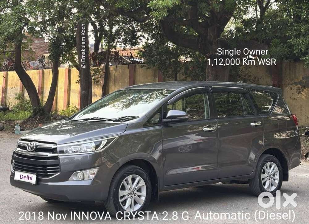 Toyota Innova Crysta 2.8 Gx At 7 Str, 2018, Diesel