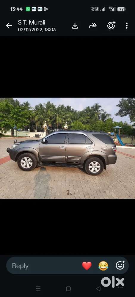 Toyota Fortuner 2011 Diesel Mt