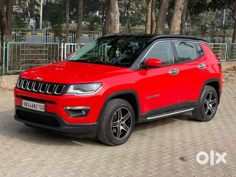 Exotica Red Jeep Compass 2017 Diesel New Like Condition