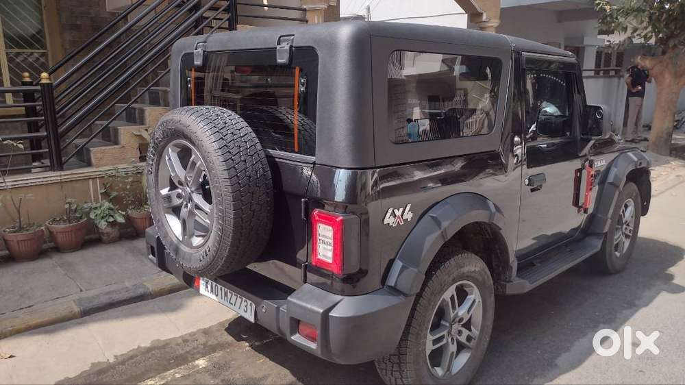 Black Beauty 2023 Mahindra Thar 4x4 P At