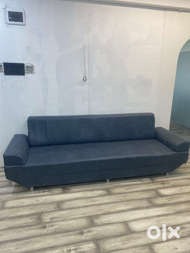 Sofa set blue color