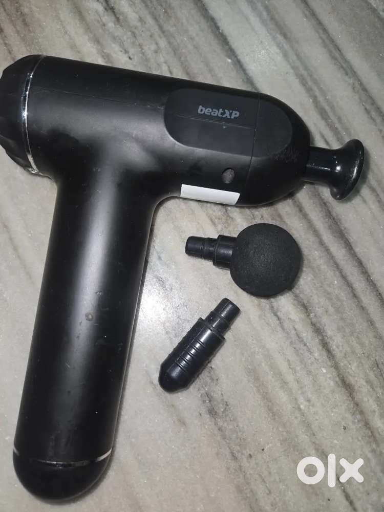 BeatXP Massage Gun | 3 Massage Heads | 2 Years Old | Good Condition
