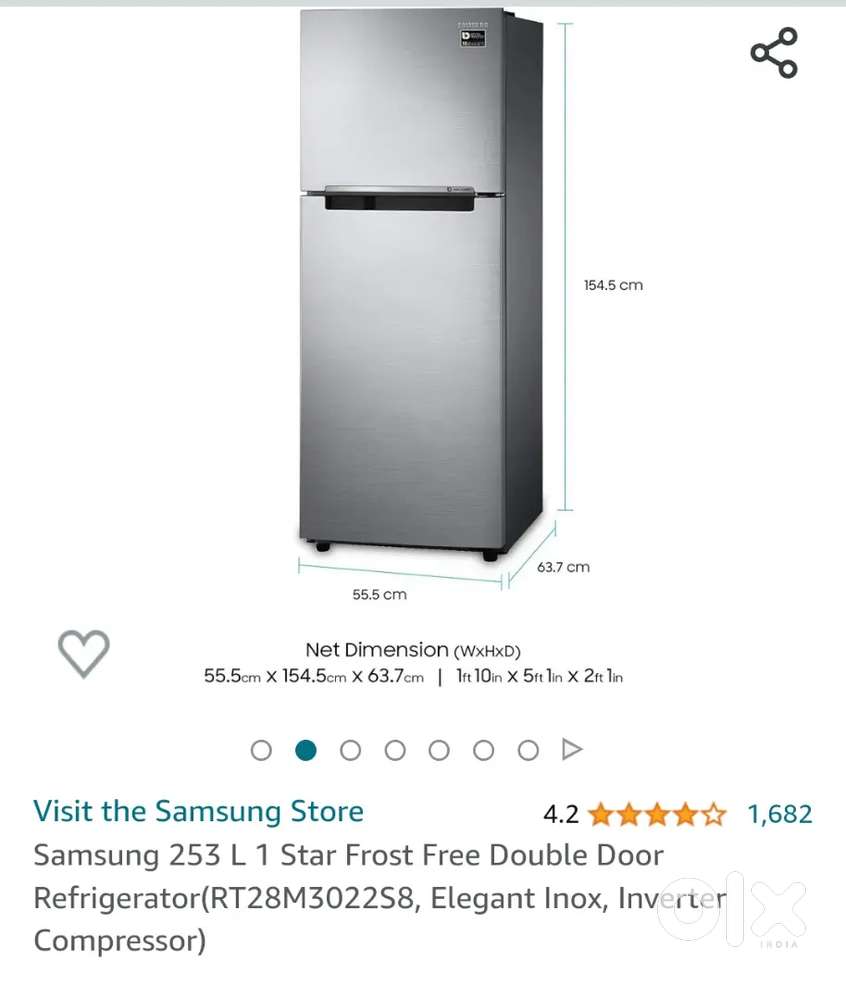 Samsung Double Door Refrigerator Issue with cooling system Fridges 1752634407