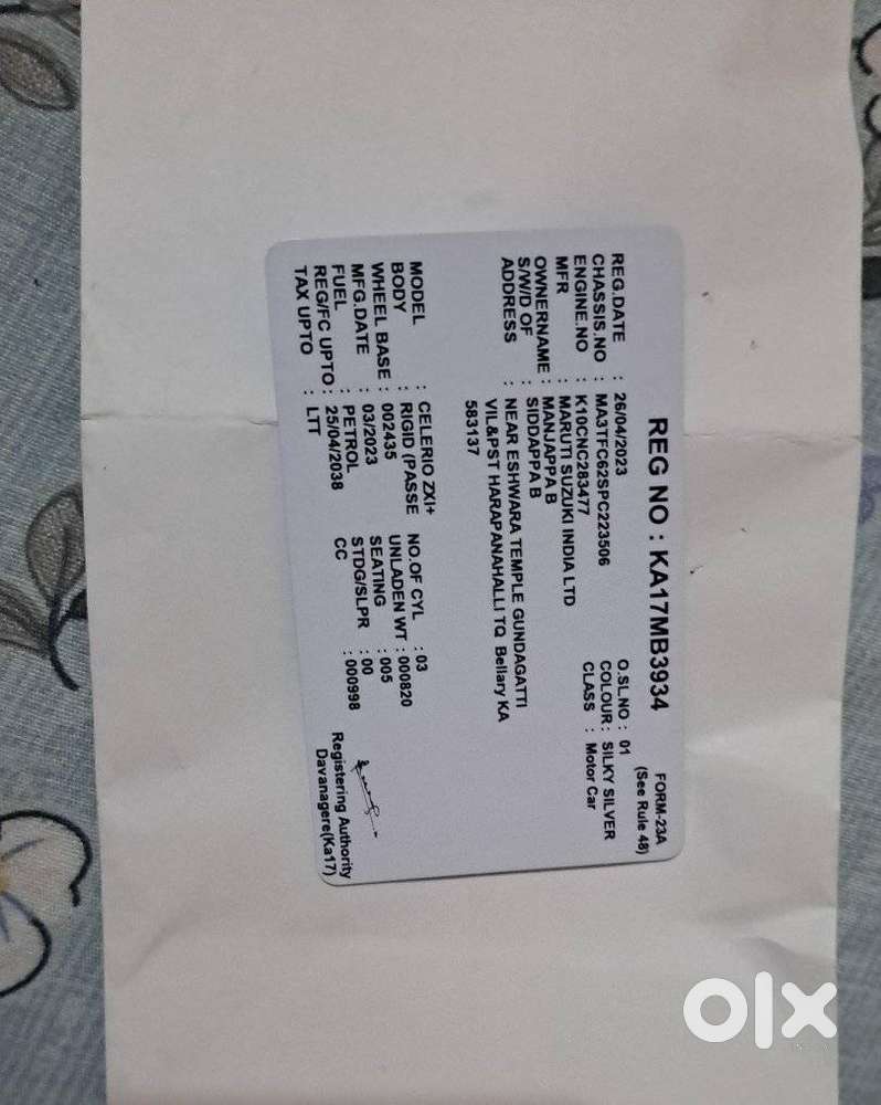 Maruti Suzuki Celerio X Zxi Option, 2023, Petrol
