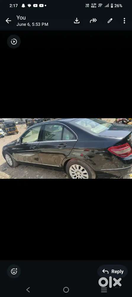 Mercedes-benz C-class 2008 Petrol 76000 Km Driven