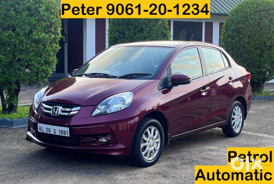 Honda Amaze Vx 1.2 Petrol Cvt, 2016, Petrol