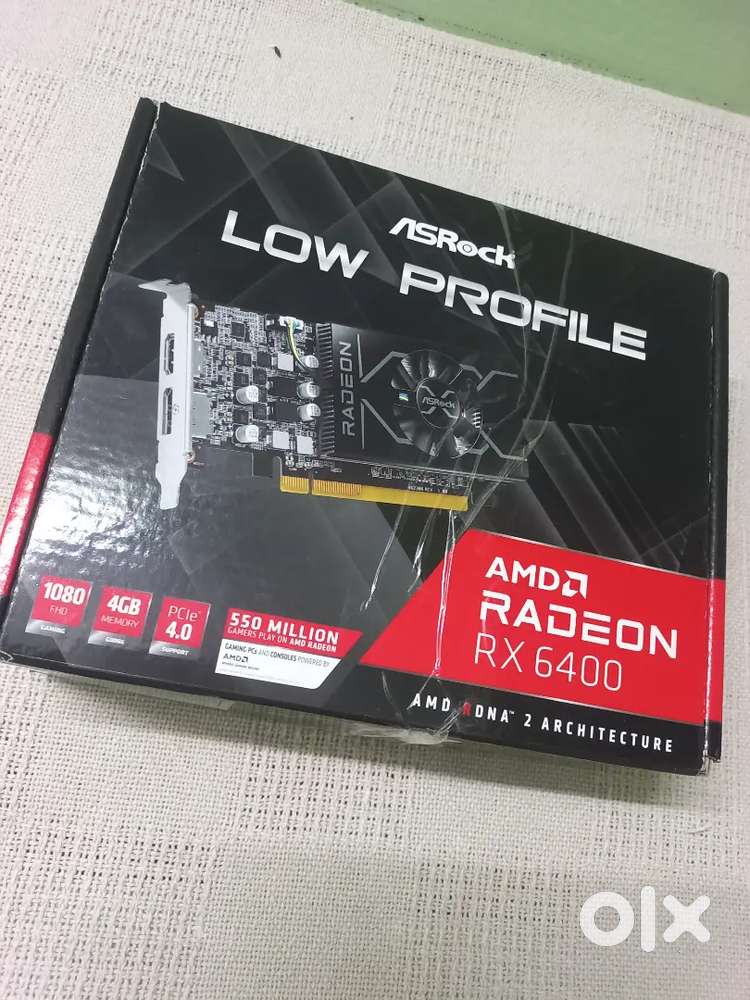 Asrock Radeon Rx 6400 4gb GDDR6 graphics card - Computer Accessories in ...