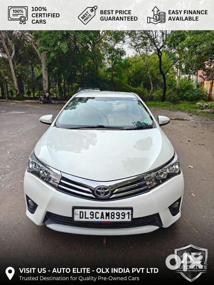 Toyota Corolla Altis G At, 2017, Petrol