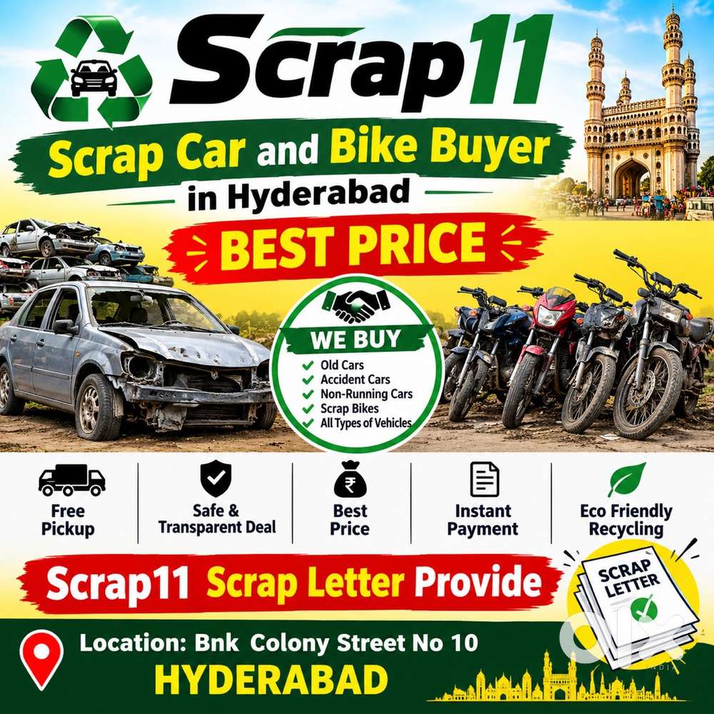 SCRAP CAR BUYER IN HYDERABAD BEST PRICE FOR SCRAP CAR BUYER