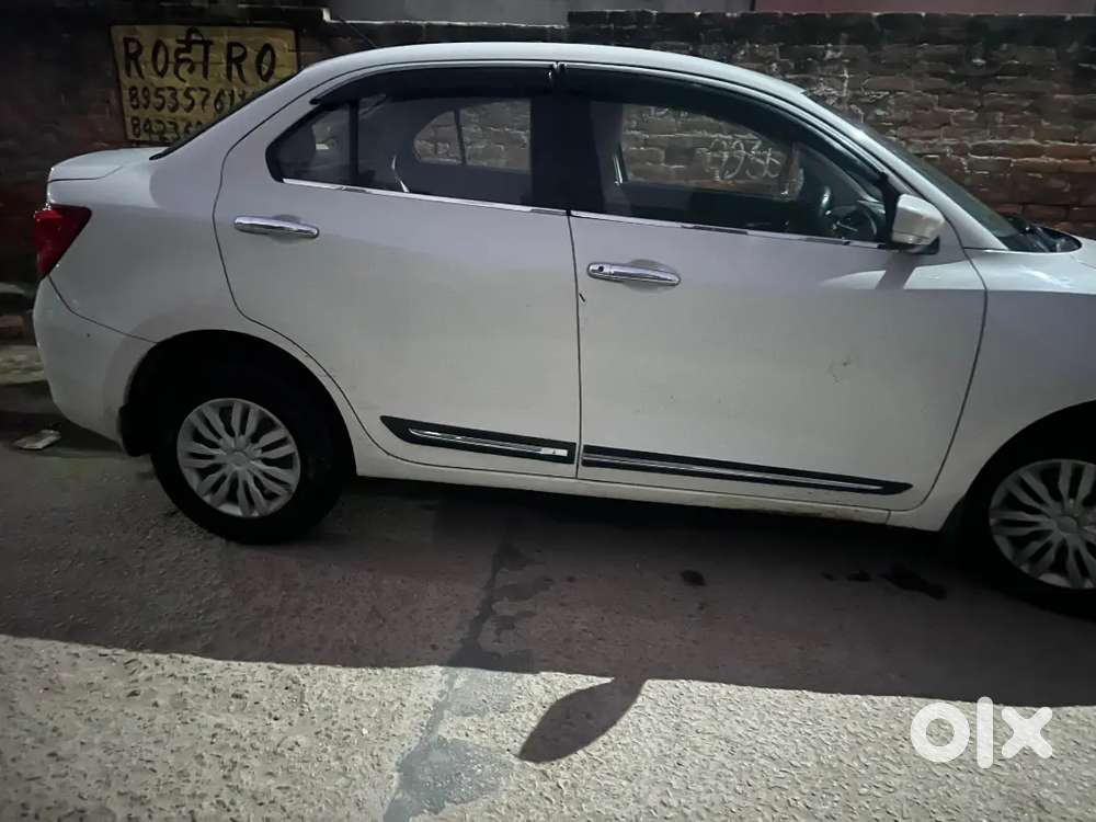 Dzire 2020 Model Petrol White Colour In Mint Condition Smoothly Driven