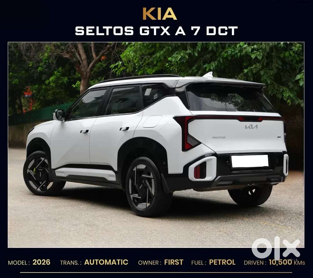 Kia Seltos Gtx Plus 1.5 Turbo Petrol Dct, 2026, Petrol