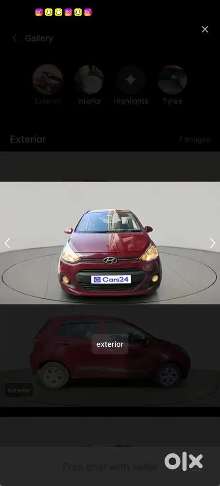 Hyundai Grandi10- Single Hand Owner Driver Pristine Condition