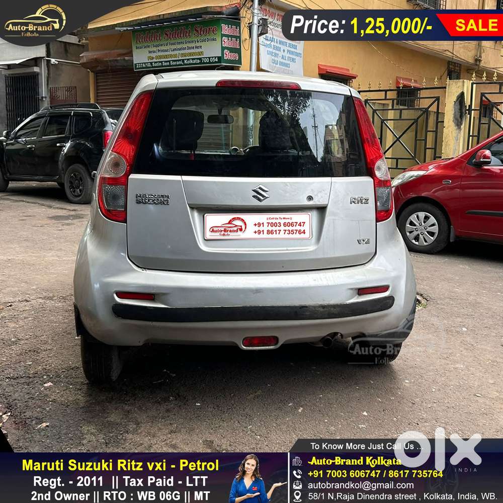 Maruti Suzuki Ritz Vxi, 2011, Petrol