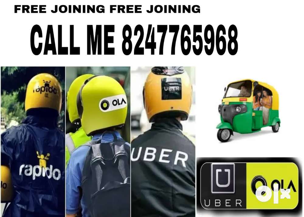 UBER OLA BIKE AND AUTO FREE JOINING IN HYD FREE