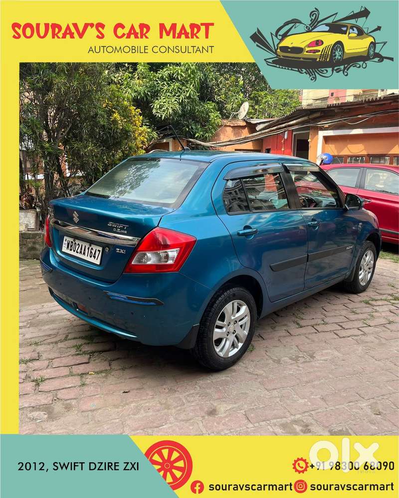 Maruti Suzuki Swift Dzire 1.2 Zxi Bsiv, 2012, Petrol