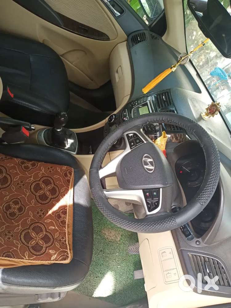 Hyundai Verna 2013 Diesel Good Condition & Vip Number Parking Cemera