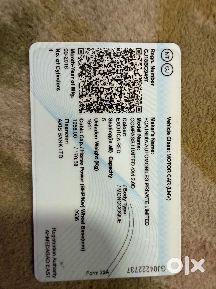 Jeep Compass 2.0 Limited 4x4, 2017, Diesel