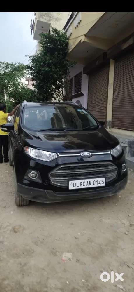 Automatic Ford Ecosport 2015 Car With Front Both New Tyres Cng Fitted