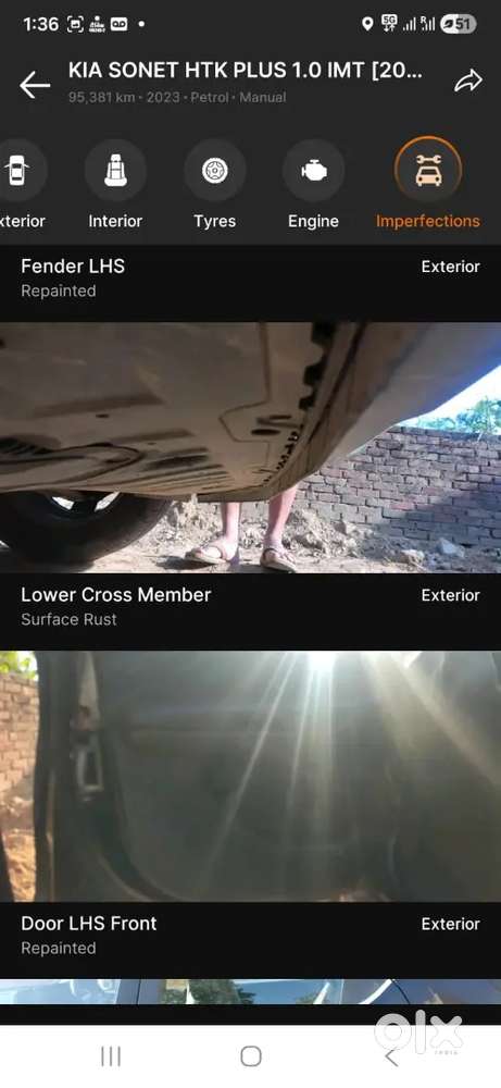 Kia Sonet 2023 Petrol 105000 Km Driven