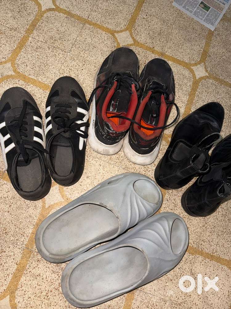 Shoes come