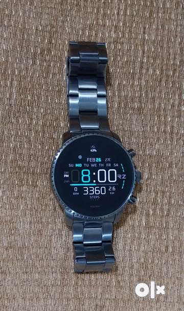 Q explorist best sale hr fossil