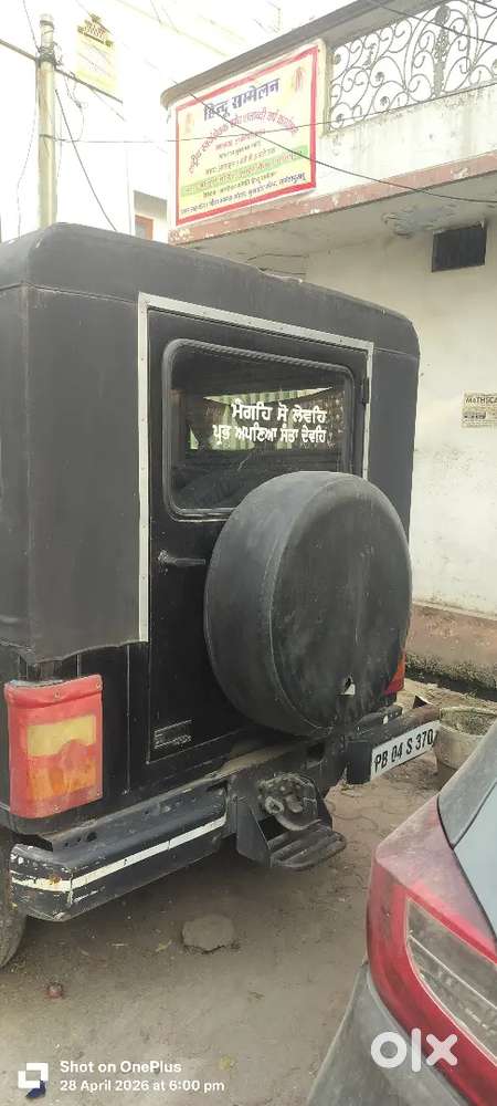 Mahindra Thar Manual Black Colour Modified  With Ac