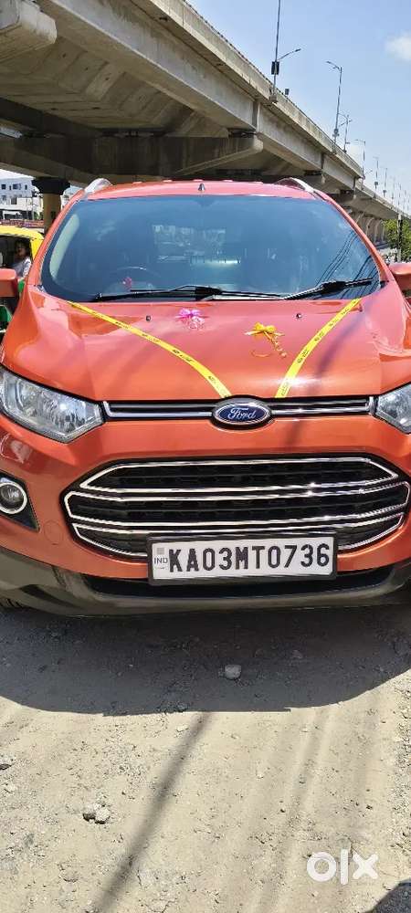 Ford Ecosport Top Model Diesel Car Well Maintained