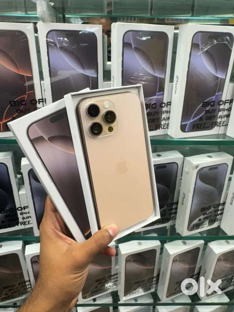 APPLE IPHONE 15PROMAX GOLD COLOR BOX PACK 256GB AVAILABLE