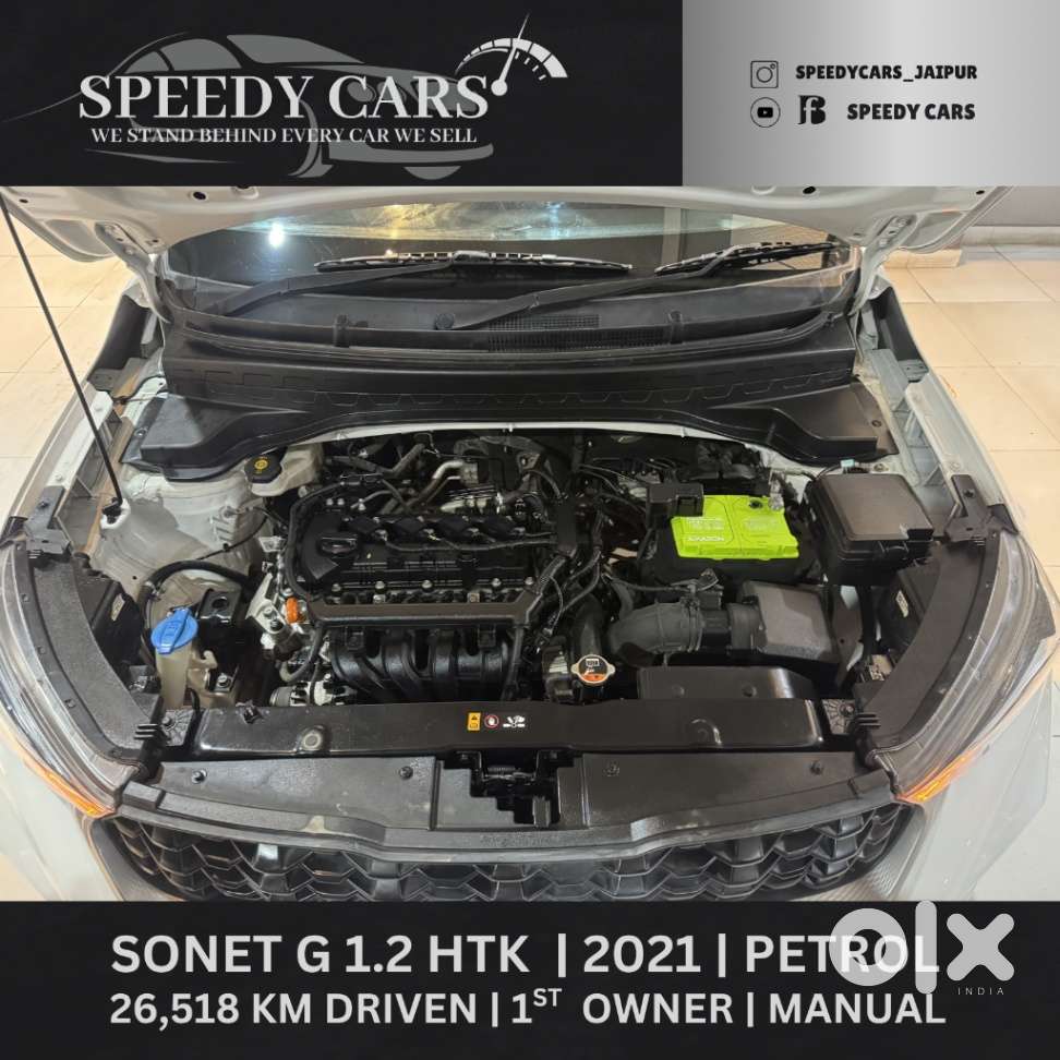 Kia Sonet 1.2 Htk, 2021, Petrol