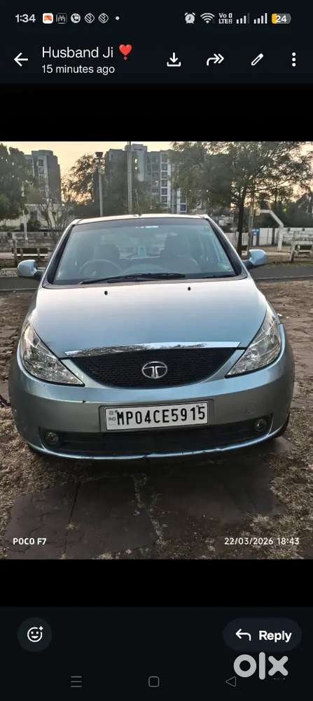 Tata Indica Vista 2009 Diesel Well Maintained By Bhel Employee