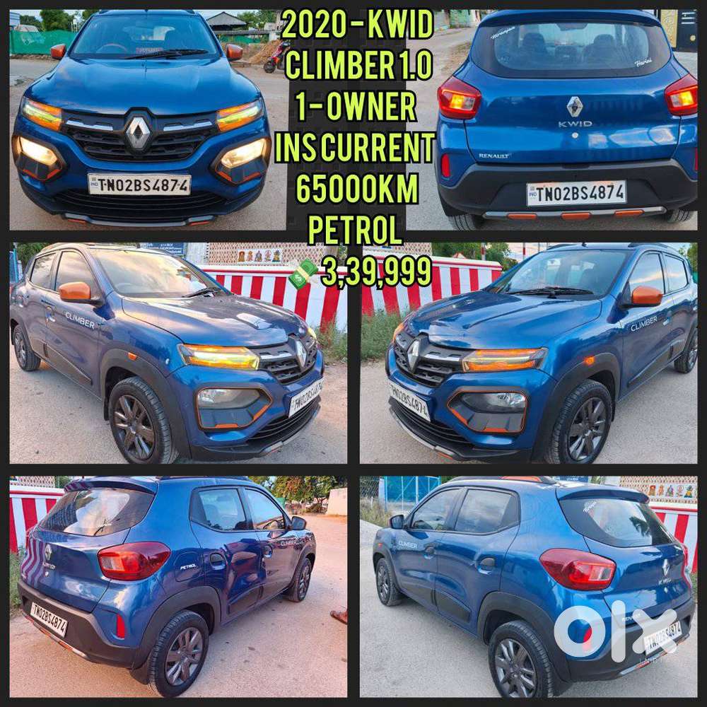 Renault Kwid Climber 1.0 Mt, 2020, Petrol