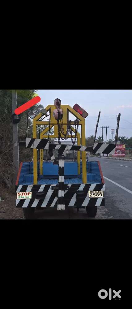 Tata 207 Di Crane Towing Van