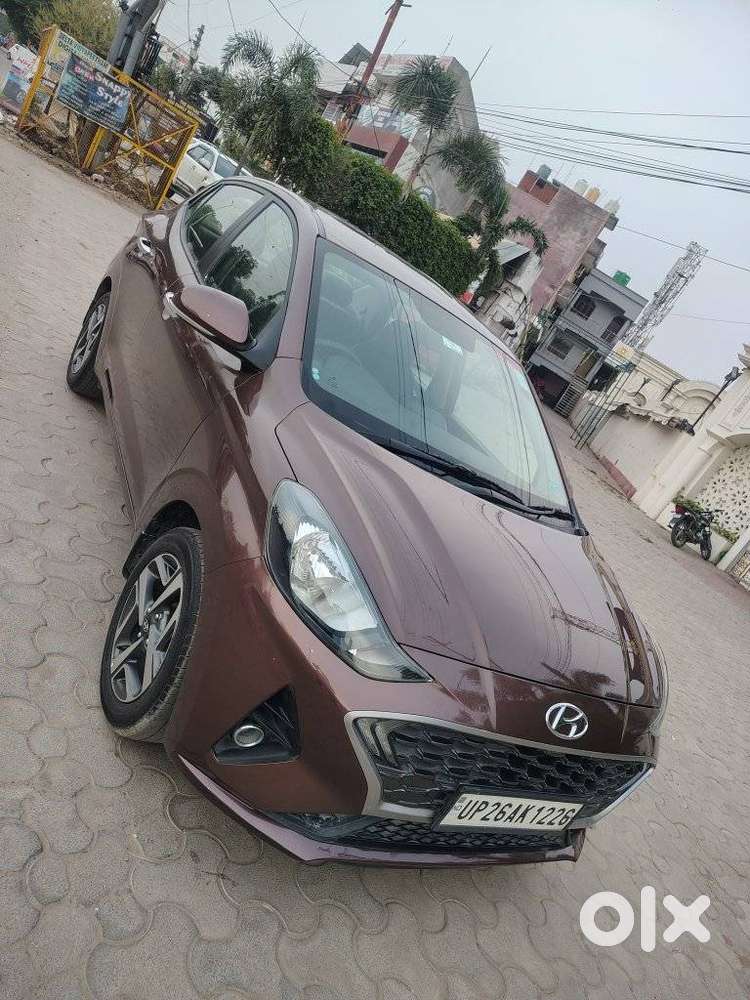 Hyundai Aura Sx (o) Manual, 2021, Petrol