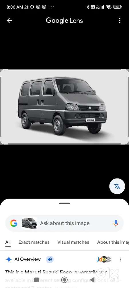 Maruti Suzuki Eeco Smiles 2018