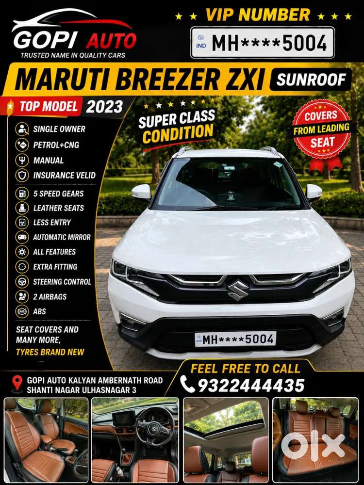 Maruti Suzuki Vitara Brezza 1.5 Zxi, 2023, Petrol