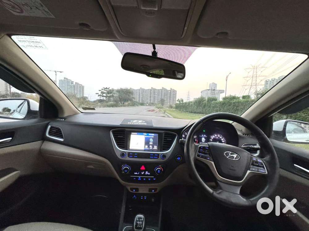 Hyundai Verna 2019 Top Model Sxo Options.