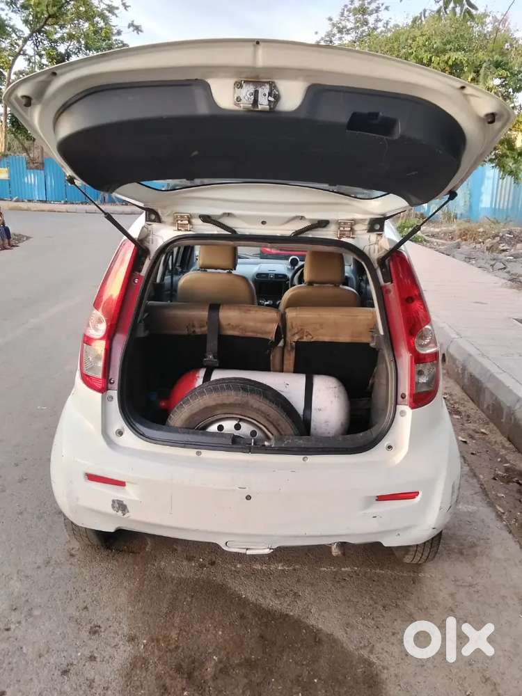 Maruti Suzuki Ritz Lxi  Nov 2015  Petrol + Rto Approved Cng  White