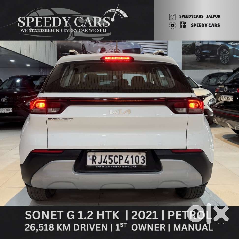 Kia Sonet 1.2 Htk, 2021, Petrol