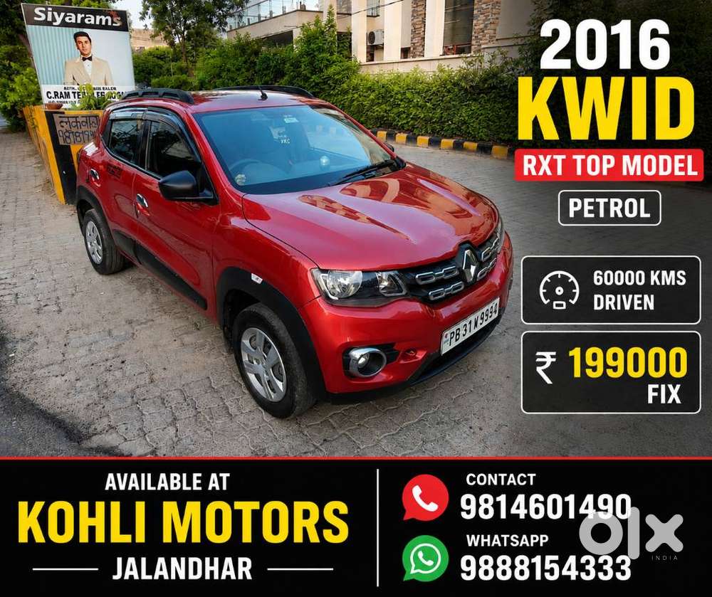 Renault Kwid 0.8 Rxt Sce Special, 2016, Petrol
