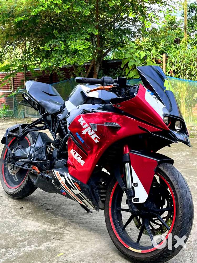 200 Modified Ktm Ktm Rc 200 Red Black Very Good Condition And Seal