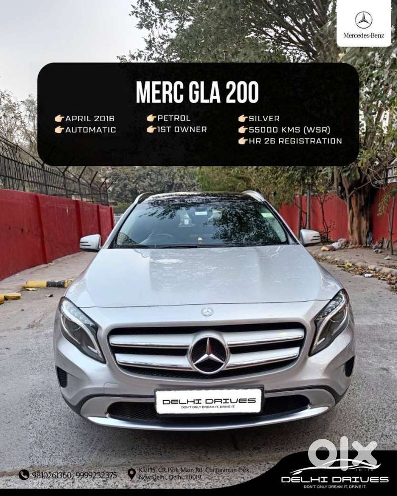 Mercedes-benz Gla 200, 2016, Petrol