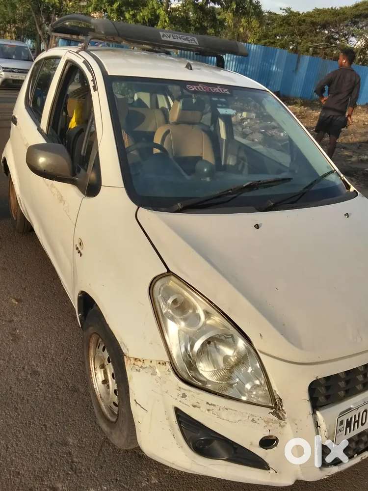Maruti Suzuki Ritz Lxi  Nov 2015  Petrol + Rto Approved Cng  White