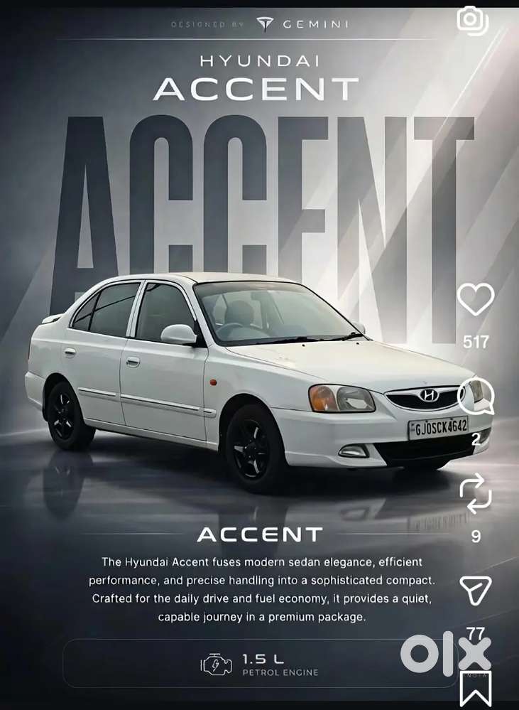 Hyundai Accent 2010 Petrol 125000 Km Driven