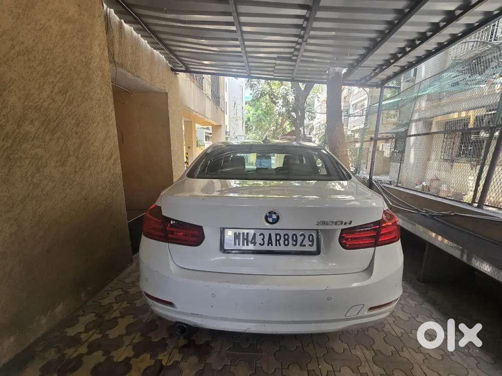 White Bmw 3 Series 2015 Diesel Excellent Condition